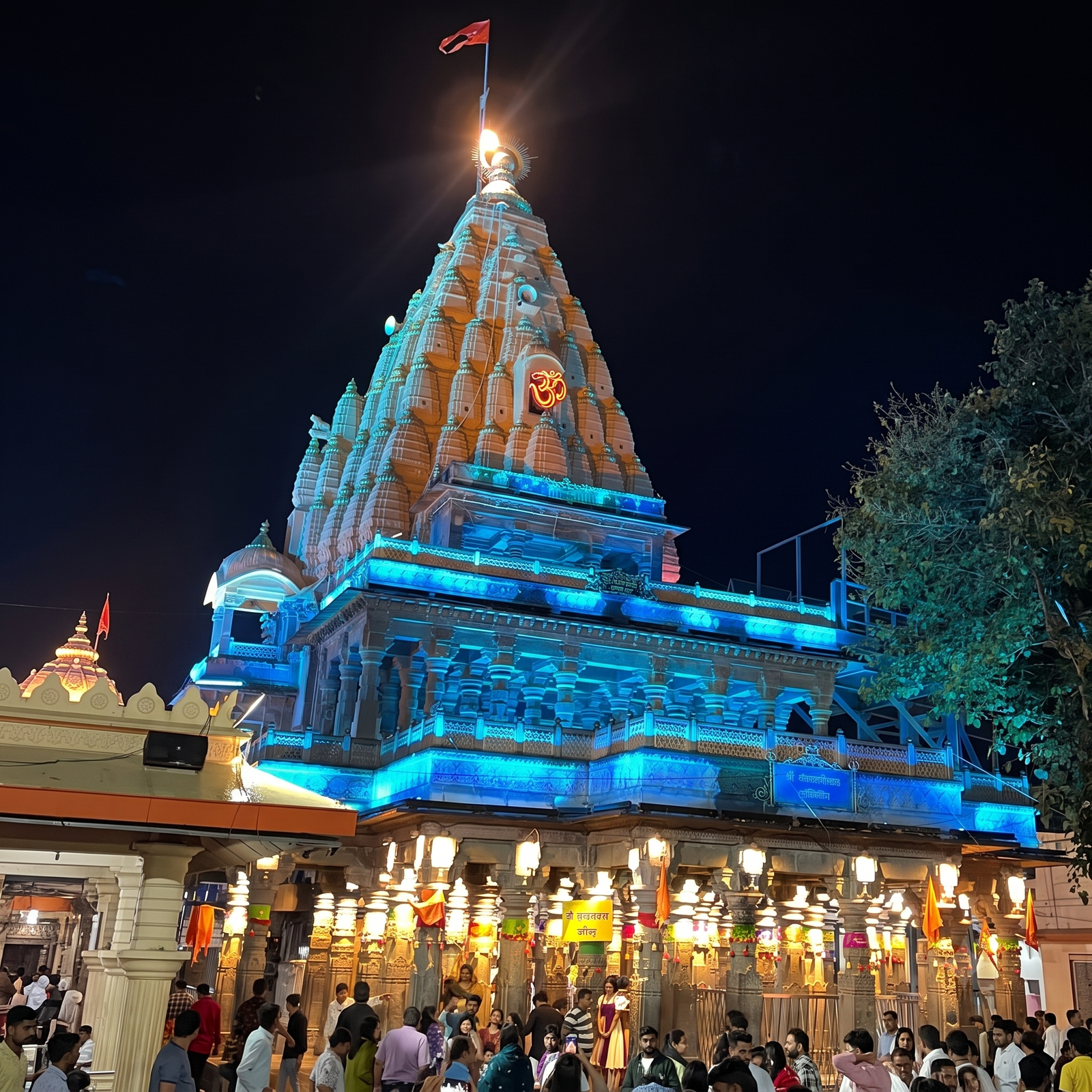 Mahakaleshwar Temple at Night